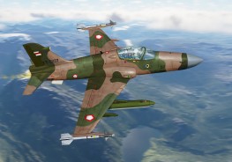 Hawk 209 light fighter (Indonesian A.F.)