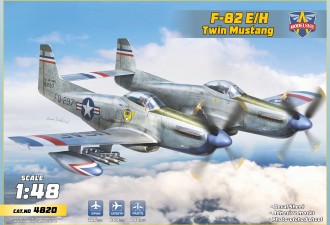 Scale model  F-82 E/H "Twin Mustang"