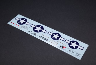 Scale model  XF-11 experim.recon.aircraft (#47-0155)
