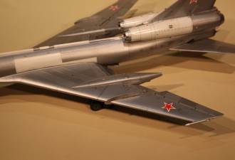 Scale model  Tu-22KD "Shilo" Medium bomber (without box)