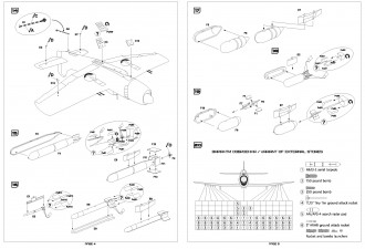 Scale model  AM-1 "Mauler" attack aircraft (Late ver.)