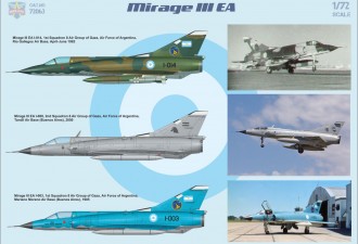 Макети  Mirage IIIEA/EBR