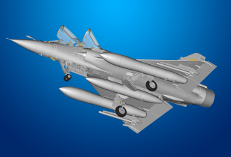 Макети  Mirage 2000B operational trainer