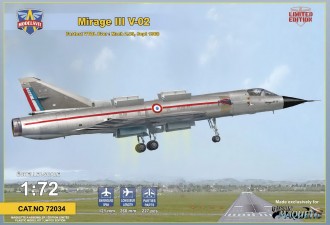 Scale model  Mirage III V-02 Fastest VTOL ever