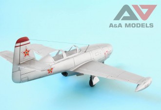 Макети  Yak-23 DC training fighter