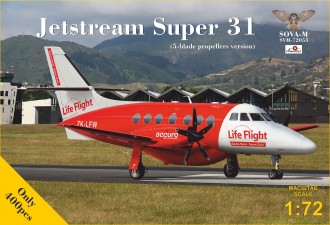 Scale model  Jetstream Super 31 (5-/4- blade versions)