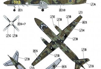 Макети  TP-88 AEW (Swedish Air Force) 