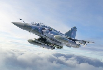 Scale model  Mirage 2000D with SCALP EG missile