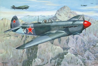 Scale model  Yak-9DD Long range WWII fighter