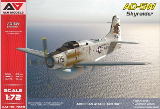 Макети  AD-5W "SkyRaider" attack aircraft