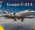 Scale model Learjet C-21A (USAF edition)