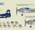 Макети A-1E "SkyRaider" attack aircraft (US NAVY)